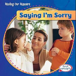 Saying I'm Sorry