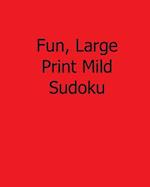 Fun, Large Print Mild Sudoku