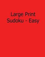 Large Print Sudoku - Easy