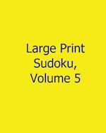 Large Print Sudoku, Volume 5