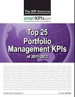 Top 25 Portfolio Management Kpis of 2011-2012
