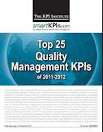 Top 25 Quality Management Kpis of 2011-2012