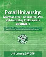 Excel University Volume 1 - Featuring Excel 2013 for Windows