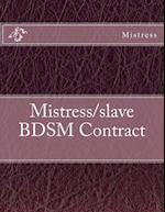 Mistress/Slave Bdsm Contract