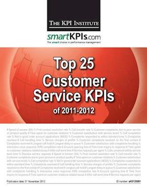 Top 25 Customer Service Kpis of 2011-2012