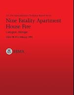 Nine Fatality Apartment House Fire, Ludington, Michigan