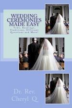 Wedding Ceremonies Made Easy