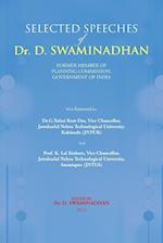 Selected Speeches of Dr. D. Swaminadhan