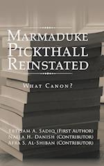 Marmaduke Pickthall Reinstated