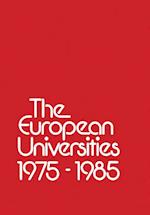 European Universities 1975 - 1985