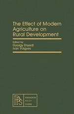 Effect of Modern Agriculture on Rural Development