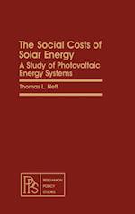 Social Costs of Solar Energy