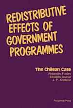 Redistributive Effects of Government Programmes