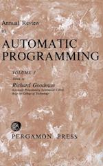 Annual Review in Automatic Programming