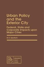Urban Policy and the Exterior City