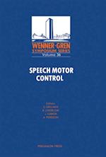 Speech Motor Control