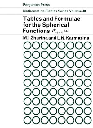 Tables and Formulae for the Spherical Functions Pm - 1/2 + i t (Z)