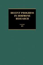 Recent Progress in Hormone Research