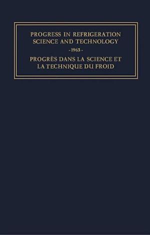 Progress in Refrigeration Science and Technology