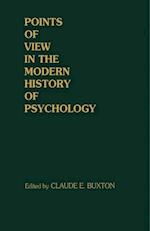 Points of View in the Modern History of Psychology