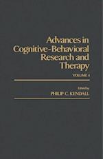 Advances in Cognitive-Behavioral Research and Therapy