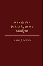 Models for Public Systems Analysis