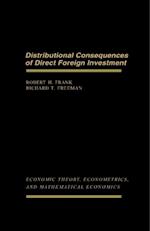 Distributional Consequences of Direct Foreign Investment