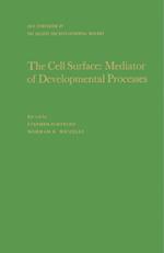 Cell Surface: Mediator of Developmental Processes