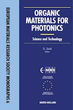 Organic Materials for Photonics