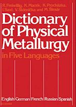 Dictionary of Physical Metallurgy