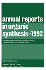 Annual Reports in Organic Synthesis 1992