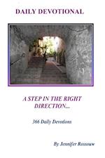 Step in the Right Direction - Daily Devotional