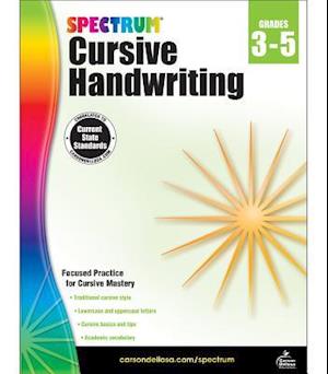 Spectrum Cursive Handwriting, Grades 3 - 5