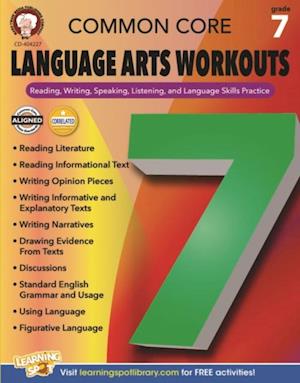 Common Core Language Arts Workouts, Grade 7