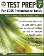 Test Prep for CCSS Performance Tasks, Grade 7