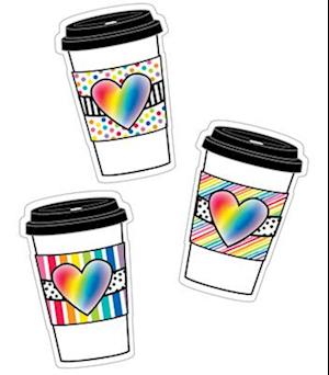 Industrial Cafe Rainbow To-Go Cups Cut-Outs
