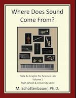 Where Does Sound Come From? Data & Graphs for Science Lab