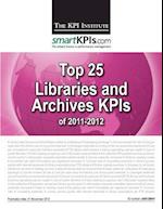 Top 25 Libraries and Archives Kpis of 2011-2012