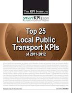 Top 25 Local Public Transport Kpis of 2011-2012