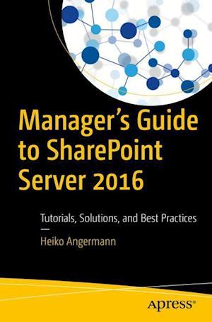 Manager’s Guide to SharePoint Server 2016