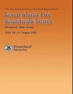 Seven Alarm Fire Boardwalk Stores, Wildwood, New Jersey