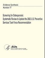 Screening for Osteoporosis