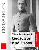 Gedichte Und Prosa (Großdruck)