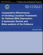 Comparative Effectiveness of Smoking Cessation Treatments for Patients with Depression