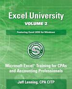 Excel University Volume 2 - Featuring Excel 2010 for Windows