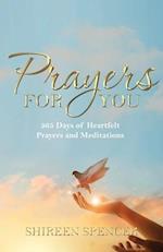 Prayers for You: 365 Days of Heartfelt Prayers and Meditations 