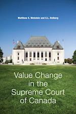 Value Change in the Supreme Court of Canada