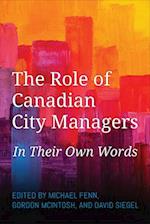 The Role of Canadian City Managers