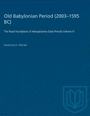 Old Babylonian Period (2003-1595 B.C.)