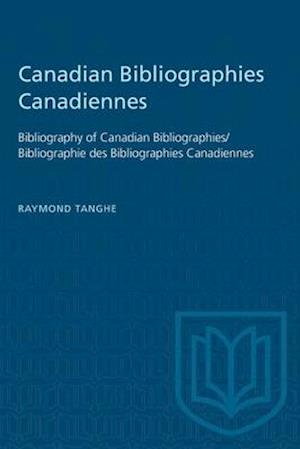 Canadian Bibliographies Canadiennes